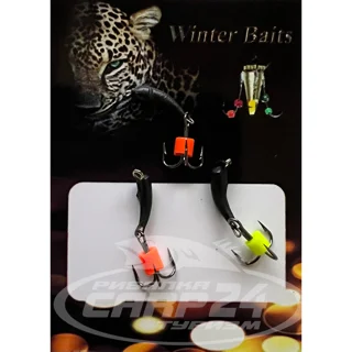 Диявол-уралка Winter Baits з петлею &Oslash; 1,5 Вага: 0.2 г №80