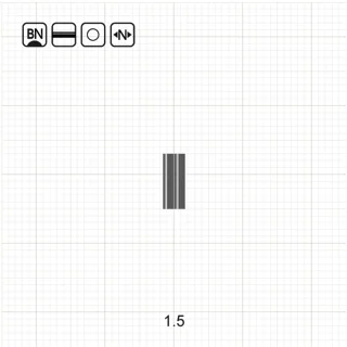 Обтискна трубка Bratfishing DOUBLE BRASS TUBE 0.8×1.7×8.0 color BN 10 шт.