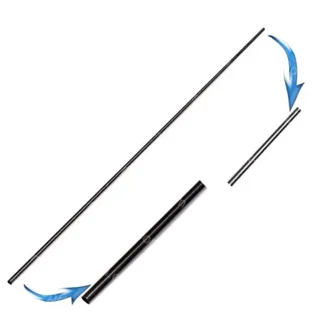 Друге коліно (хлист) carbon на Hunter 0,75м