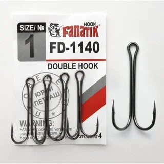 Двойной крючок Fanatik Double Hook FD-1140 №1