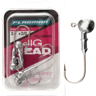 Джиг-голівка Flagman Jig Head №2/0 3г (4шт.)