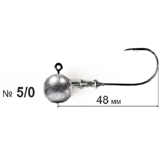 Джиг-головка 90° гачок №5/0 (по 1 шт.) – 12 г