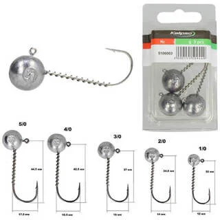 Джиг головка Kalipso №5/0 45.0гр (по искусственному)