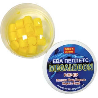 Ева пеллетс MegaLodon (жовтий) Мед 4*5