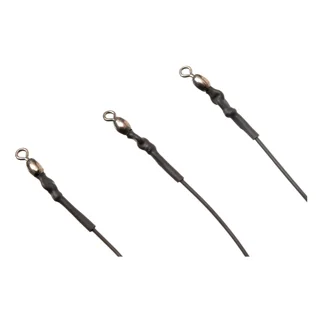 Фидерный отвод для поводка одинарный Flagman Elastic Single Feeder Rigs Hard 12см