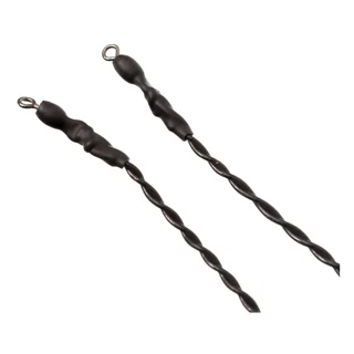 Фидерный отвод для поводка скрутка Flagman Elastic Twisted Feeder Rigs Hard 12см