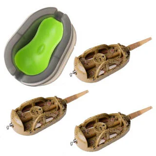 Фідерний набір Fishing ROI (3 годівниці+пресформа) 40g+40g+50g