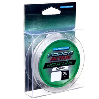 Жилка Flagman Force Active Hook Lenght 25м 0.25мм  Плавучість: тонуча