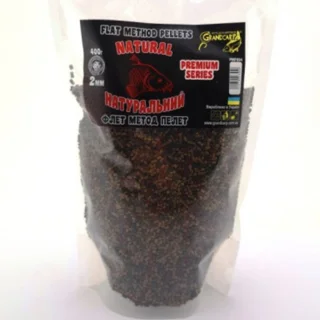 Флет метод пелет НАТУРАЛЬНИЙ серії PREMIUM 400 г
