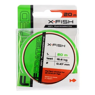 Флюорокарбон X-Fish FCoated 20m 0.47mm 15.6kg