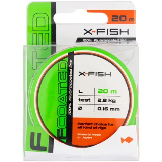 Флюорокарбон X-Fish FCoated 20m 0.16mm 2.8kg