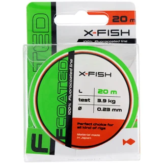 Флюорокарбон X-Fish FCoated 20m 0.23mm 3.9kg