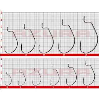 Гачки Azura Finesse Offset Hook №3/0