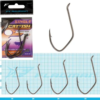 Гачки Flagman Cat Fish Strong Hook №1/0