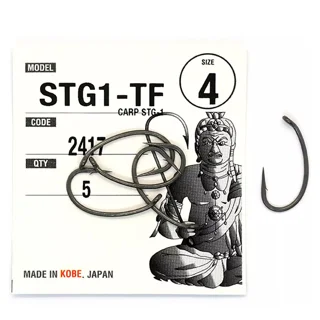 Крючки Fudo Carp STG-1 TFC 4 (5 шт.)