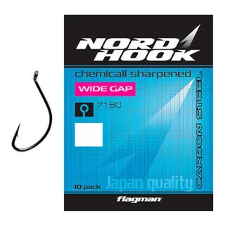 Гачки Nord Hook &quot;WIDE GAP&quot; №14, упак.-10шт.