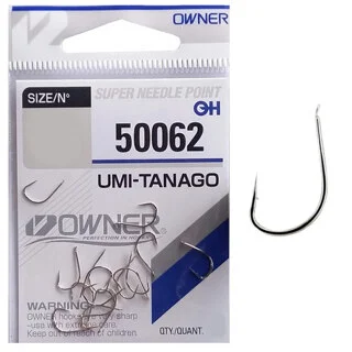 Гачки Owner Umi-Tanago 50062 №10 (forged - ковані)