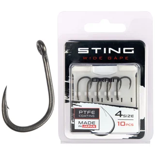 Гачок Brain Sting Classic Wide Gape #8 (10 шт/уп)