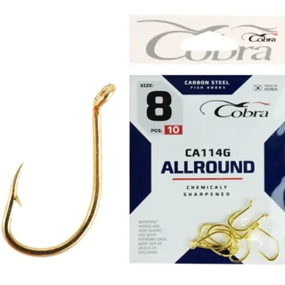 Гачок (C1091G) Cobra ALLROUND (сер.CA114G/ 010) *10шт.