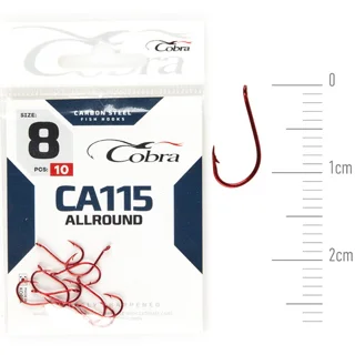 Крючок Cobra Allround (сер.CA115/010) *10шт.