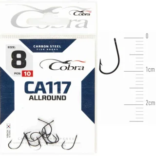 Гачок Cobra ALLROUND (сер.CA117/ 008) *10шт.