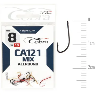 Крючок Cobra Allround (сер.CA121MIX/010) *10шт.