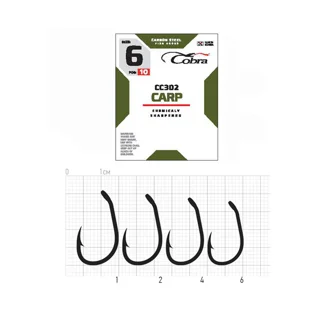 Крючок Cobra CARP (сер.CC302/004) *10шт.
