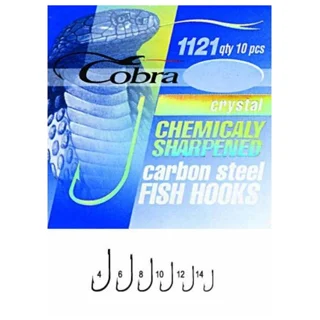 Крючок Cobra CRYSTAL (сер.1121/010) *10