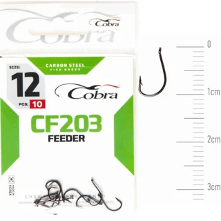 Крючок Cobra FEEDER (сер.CF203/012) *10шт.