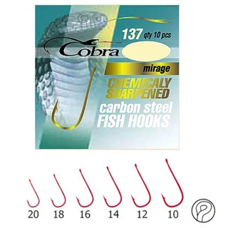 Крючок Cobra MIRAGE (сер.137R/020) *10