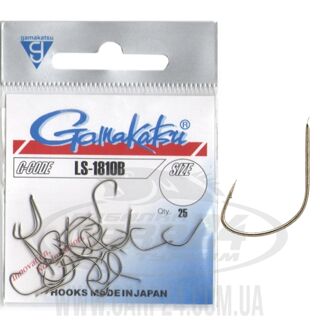 Гачок Gamakatsu LS-1810B (Brown) №06 25шт