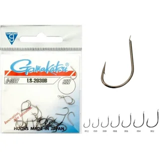 Гачок Gamakatsu  LS-2030B (Brown) № 12 25шт