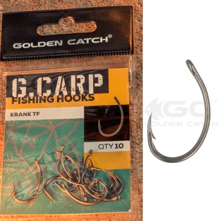 Гачок Golden Catch G.Carp Krank TF №8(10шт)NEW 2023