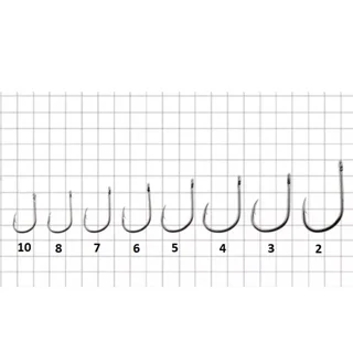 Крючок Kalipso Raptor-K-1 104906BN №6(10)