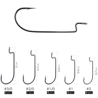 Гачок-офсет  Lucky John Pro (сер.H340) / 001 / *8