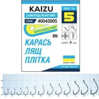 Гачок Optimist Kaizu (самопідсікаючий) BN № 6