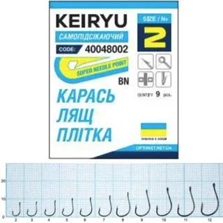 Крючок Optimist Keiryu ring (самоподсекающий) BN № 7