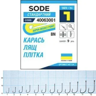 Гачок Optimist Sode ring BN № 7