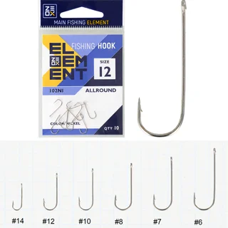 Крючок Zeox Allround 102NI №6(7шт)
