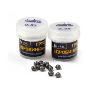 Грузило Fishing ROI &quot;Дробинка&quot; 0,38 20г