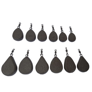 Грузило короповий Плоский, 160г (не фарбовані на петлі)