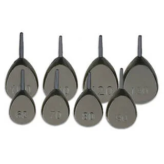 Грузило короповий Плоский in-line, 60г