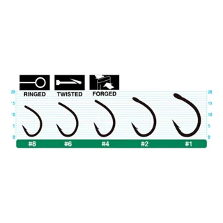 Гачки Owner C-3 Carp Tsuyoshi 53263 №2