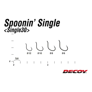 Крючок Decoy Single30 #8 (12 шт/уп)