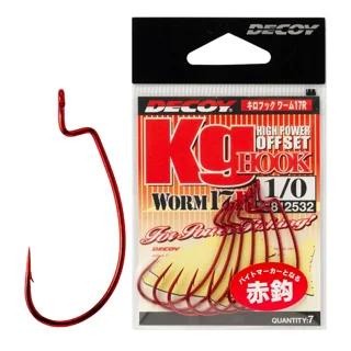 Крючок Decoy Worm17R Kg Hook R #2/0 (6 шт/уп)