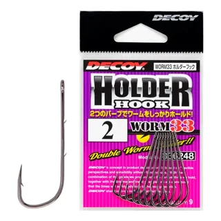 Гачок Decoy Worm33 Holder Hook #8 (10 шт/уп)