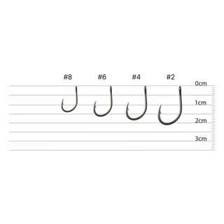 Гачок X-Fish Короп Волосся #2 (8шт/уп)