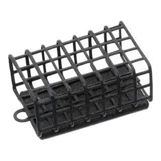 Кормушка Flagman металлическая прямоугольная Medium 52х35мм 120г