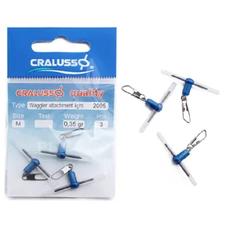 Карабін поплавочний прямий Cralusso Waggler attachment M (2005) 3шт
