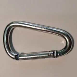 Карабін Tramp алюмінієвий, розмір 5 см, без муфти